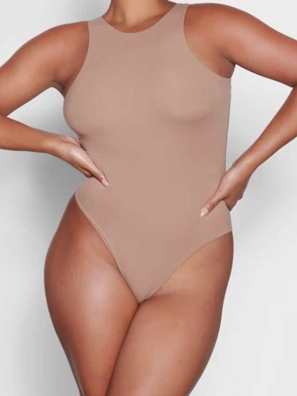 Skims High neck thong bodysuit